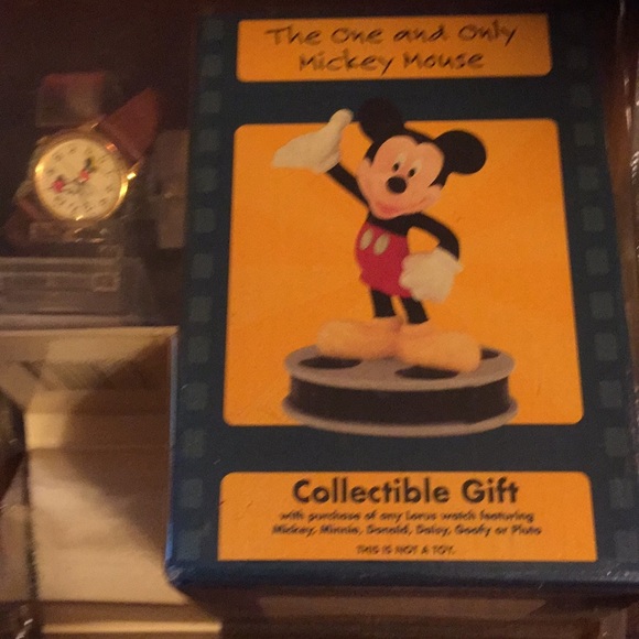 Vintage Minnie Mouse watch with figurine - Picture 6 of 6